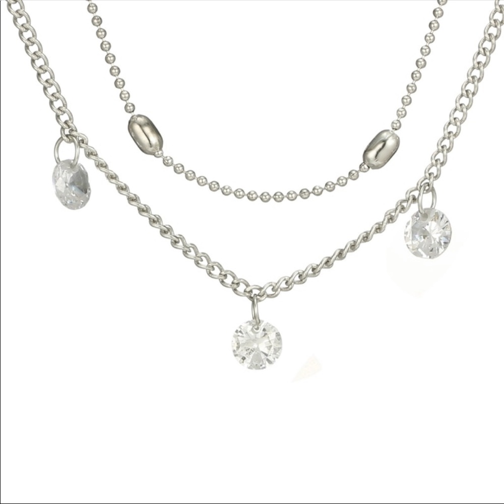 • Savanna • Boho Crystal Layer Choker - Picture 3 of 5